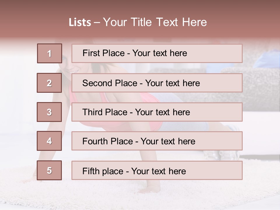 Building Beautiful Orange PowerPoint Template