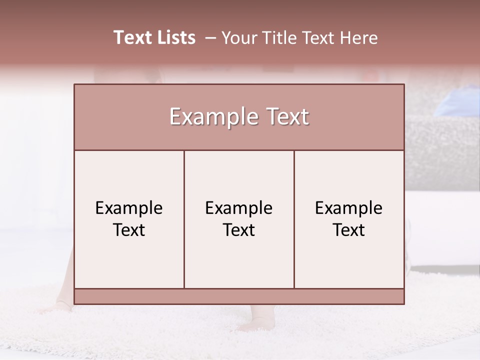 Building Beautiful Orange PowerPoint Template