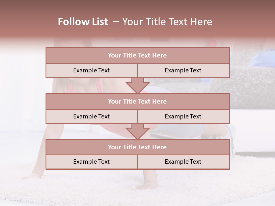 Building Beautiful Orange PowerPoint Template