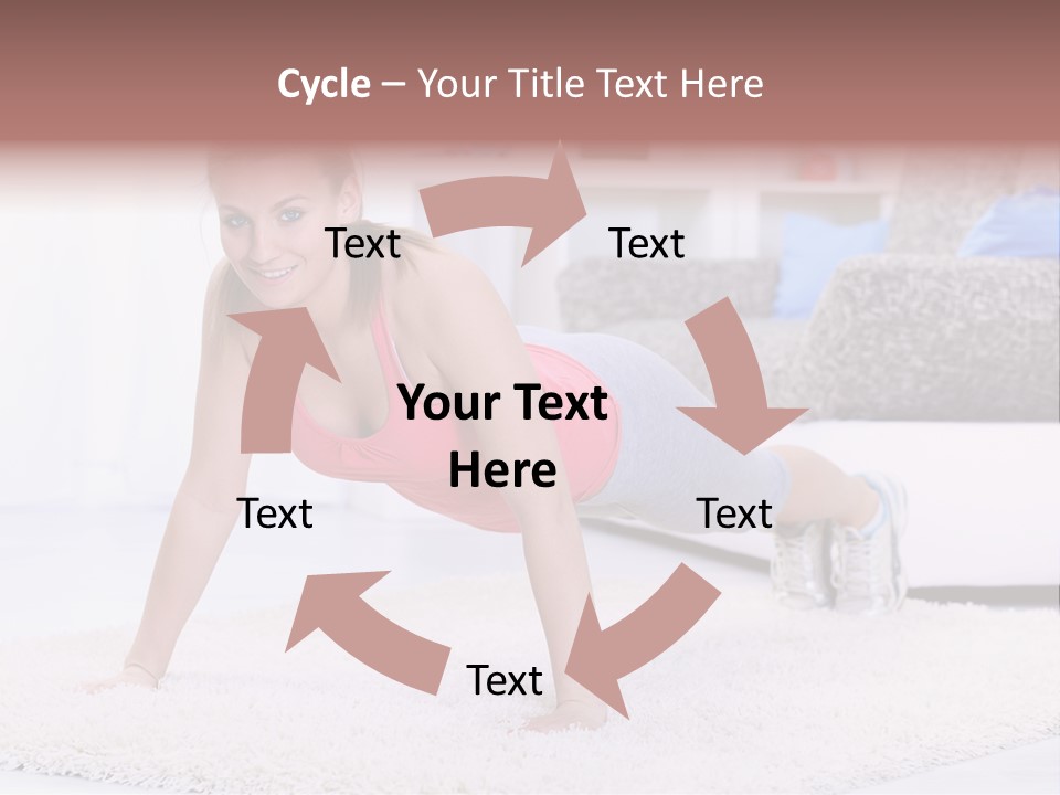 Building Beautiful Orange PowerPoint Template