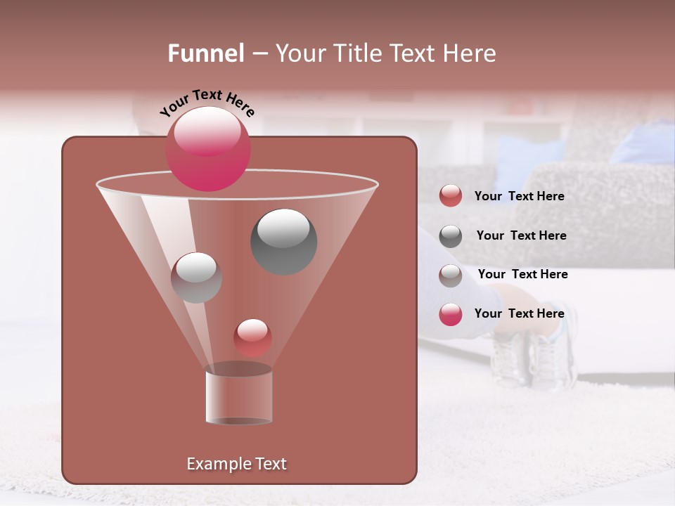 Building Beautiful Orange PowerPoint Template