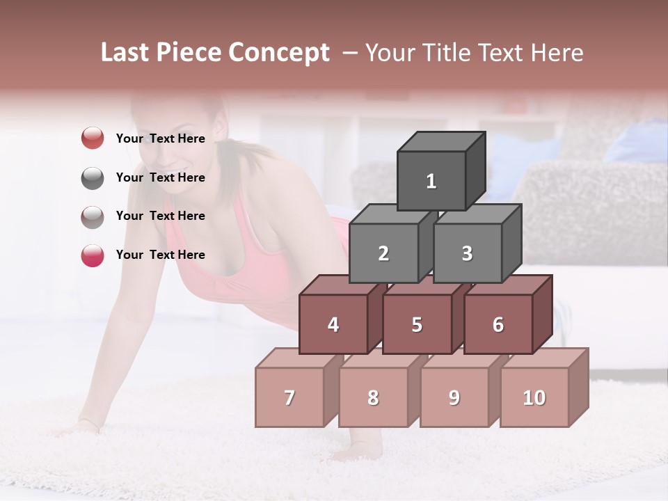 Building Beautiful Orange PowerPoint Template