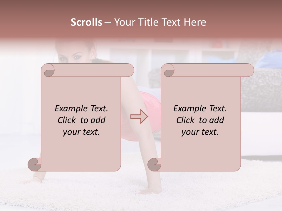 Building Beautiful Orange PowerPoint Template
