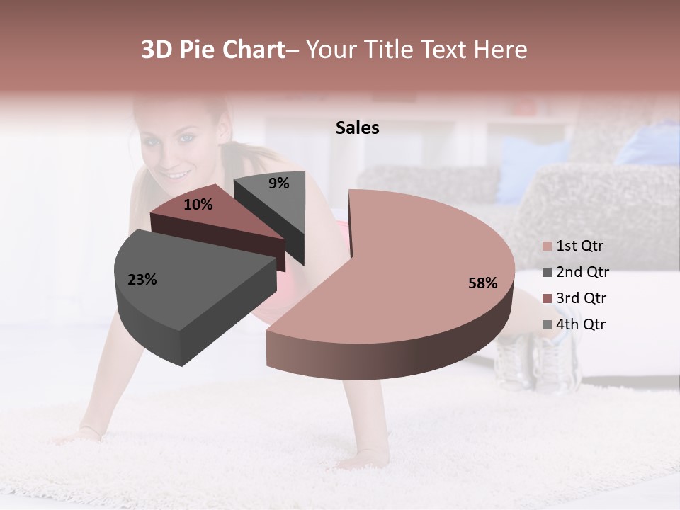 Building Beautiful Orange PowerPoint Template