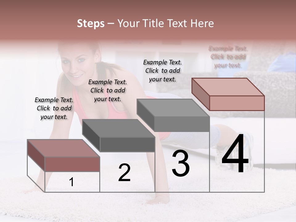 Building Beautiful Orange PowerPoint Template