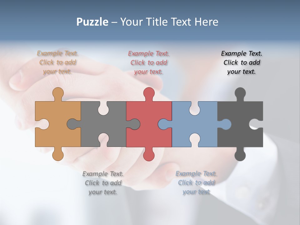 Peaceful Light Orange PowerPoint Template