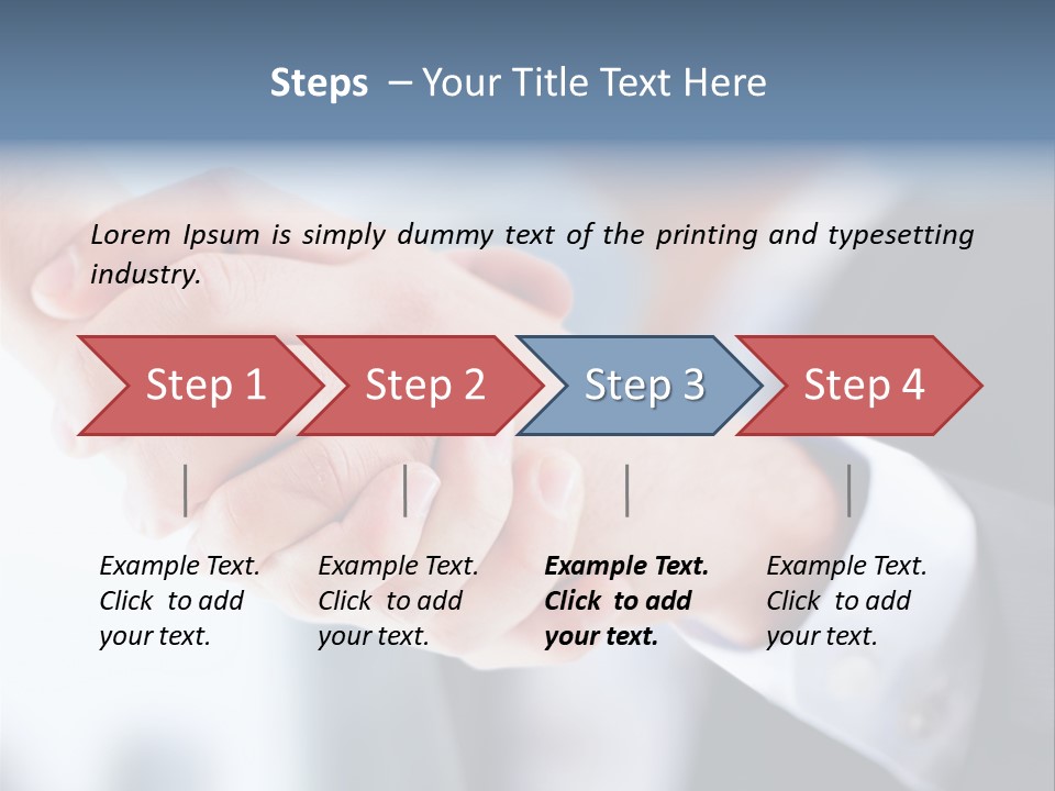 Peaceful Light Orange PowerPoint Template