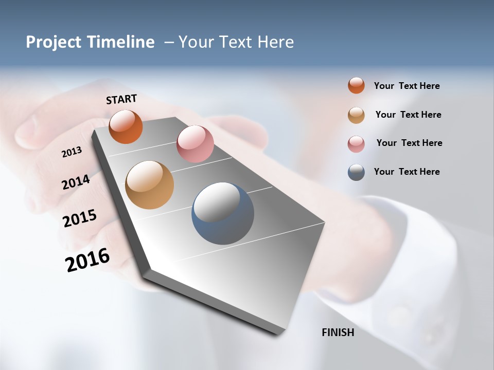 Peaceful Light Orange PowerPoint Template