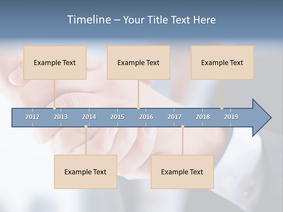 Peaceful Light Orange PowerPoint Template