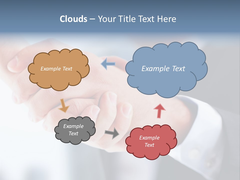 Peaceful Light Orange PowerPoint Template
