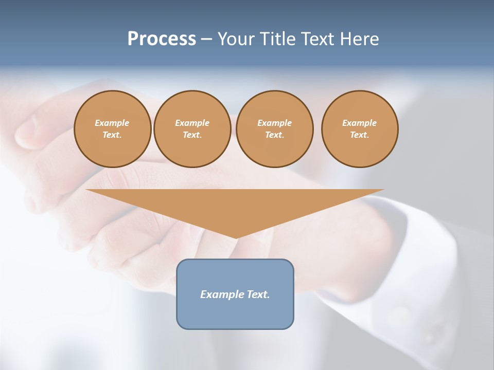 Peaceful Light Orange PowerPoint Template