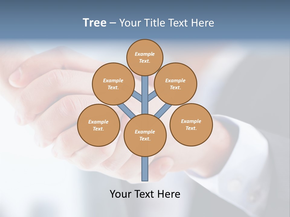 Peaceful Light Orange PowerPoint Template