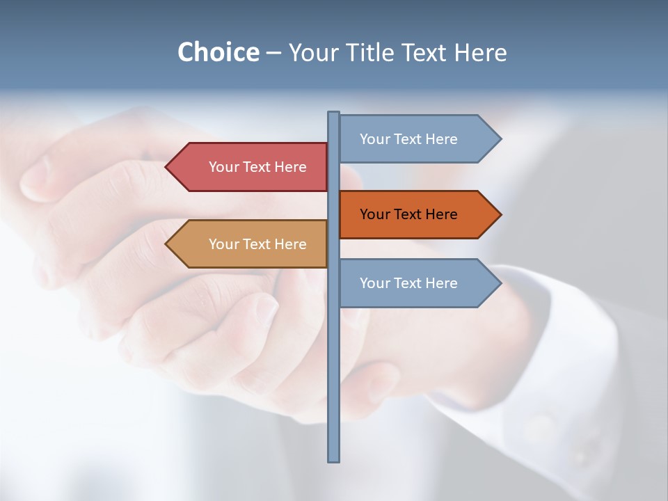 Peaceful Light Orange PowerPoint Template