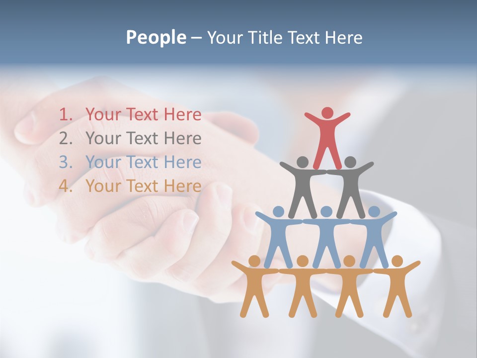 Peaceful Light Orange PowerPoint Template