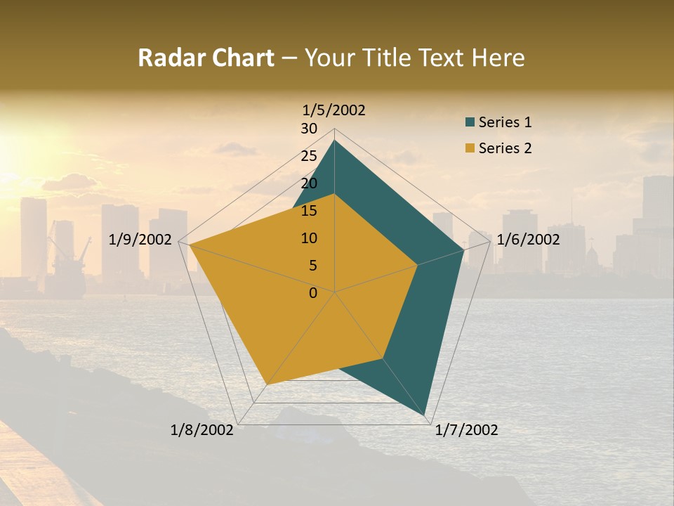 City Red Yellow PowerPoint Template
