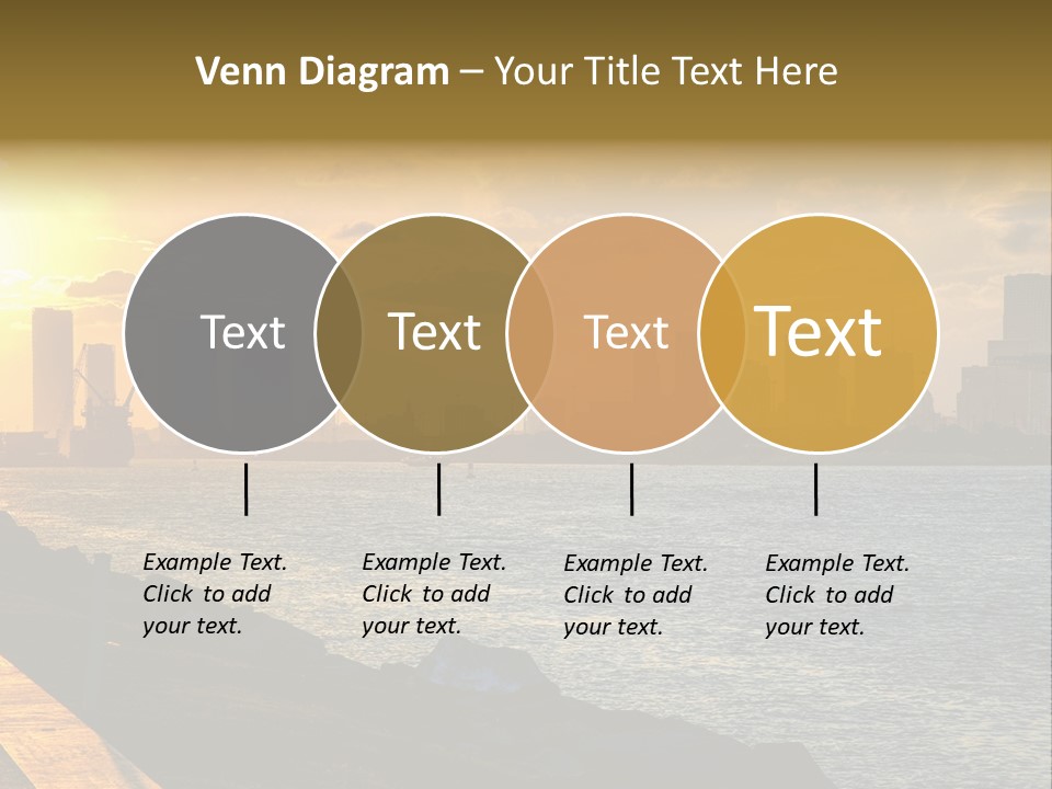 City Red Yellow PowerPoint Template