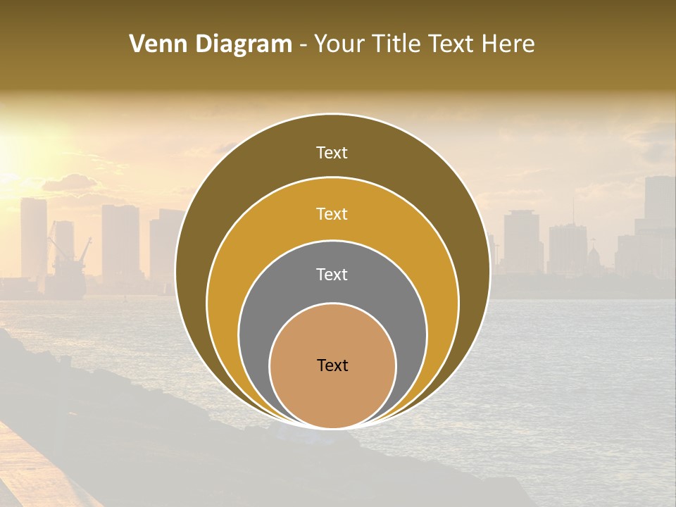 City Red Yellow PowerPoint Template