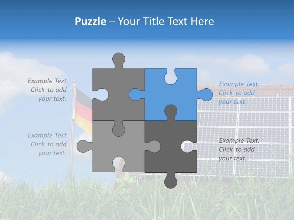 Scenic Tropical Travel PowerPoint Template