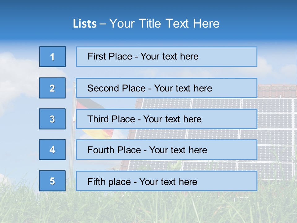 Scenic Tropical Travel PowerPoint Template