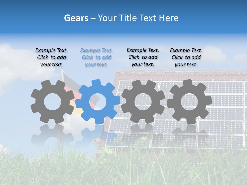 Scenic Tropical Travel PowerPoint Template