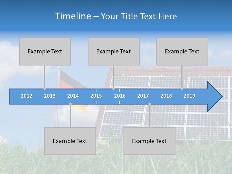 Scenic Tropical Travel PowerPoint Template