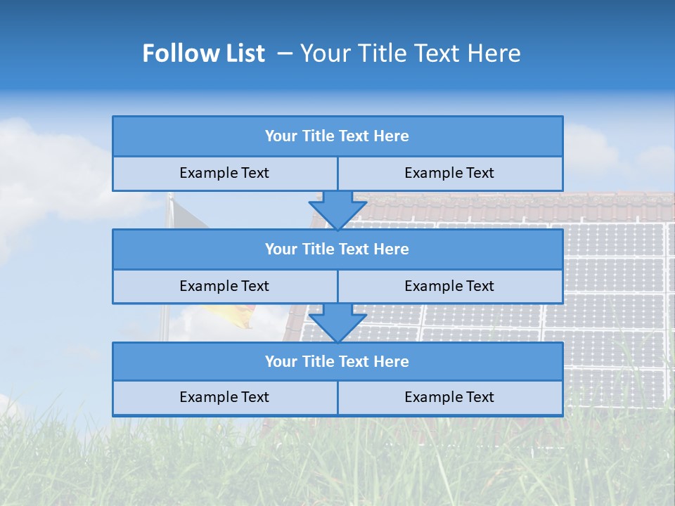 Scenic Tropical Travel PowerPoint Template