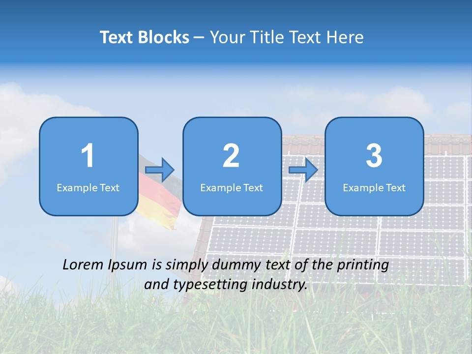 Scenic Tropical Travel PowerPoint Template