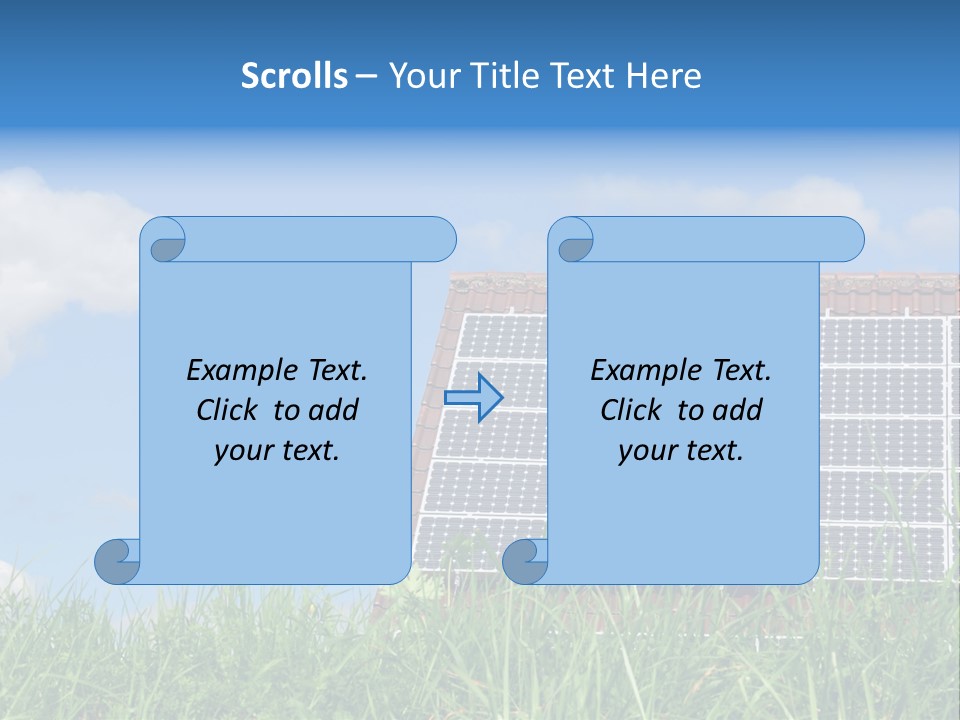 Scenic Tropical Travel PowerPoint Template