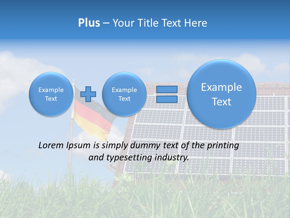 Scenic Tropical Travel PowerPoint Template