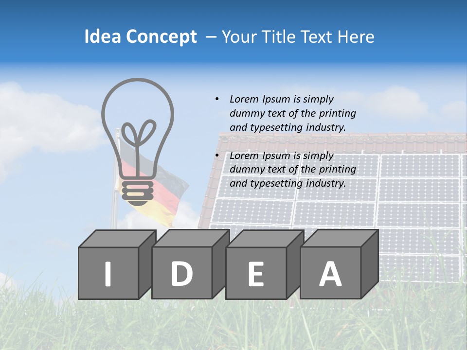 Scenic Tropical Travel PowerPoint Template