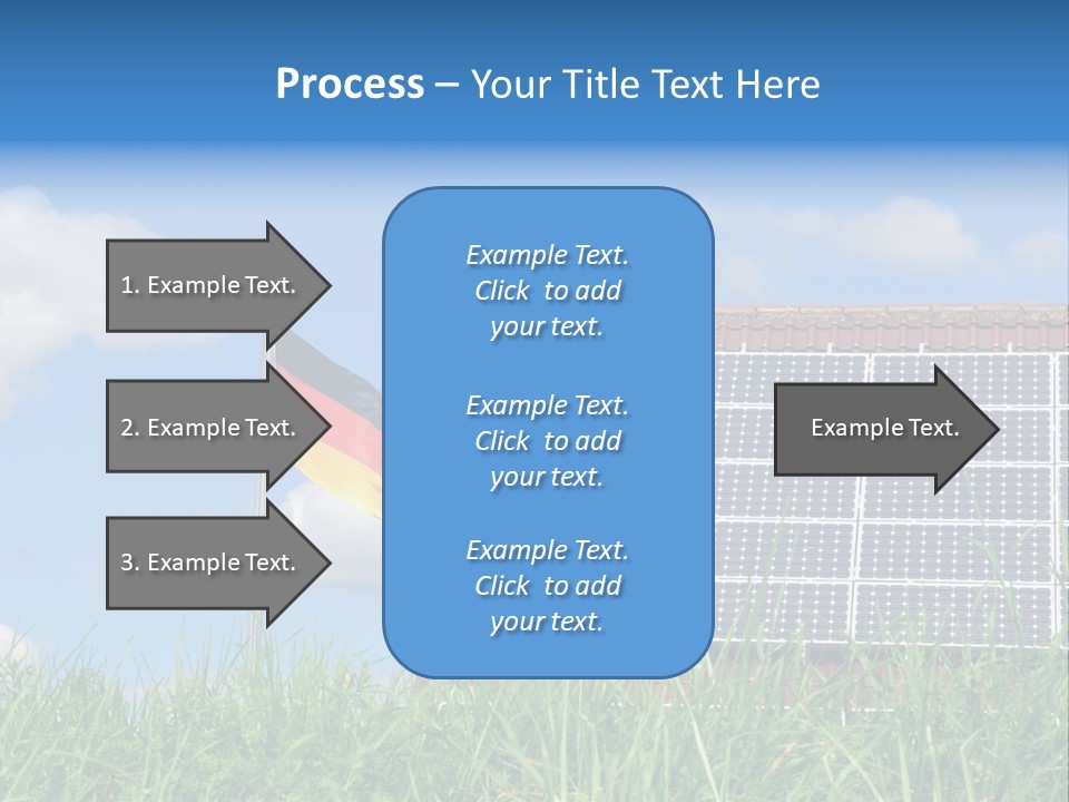 Scenic Tropical Travel PowerPoint Template