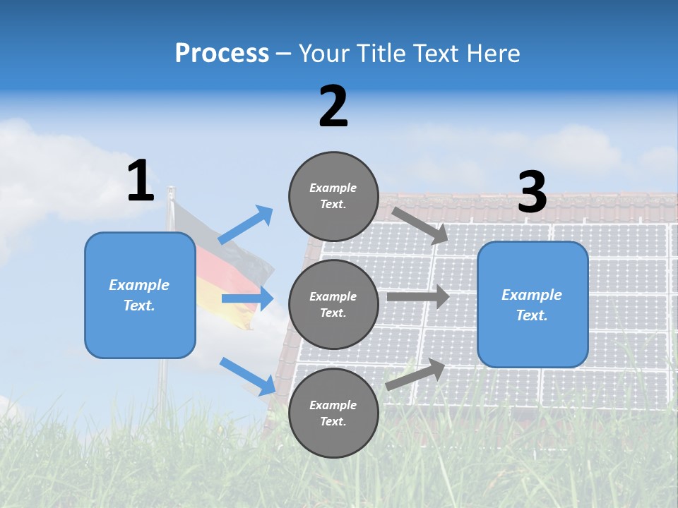 Scenic Tropical Travel PowerPoint Template