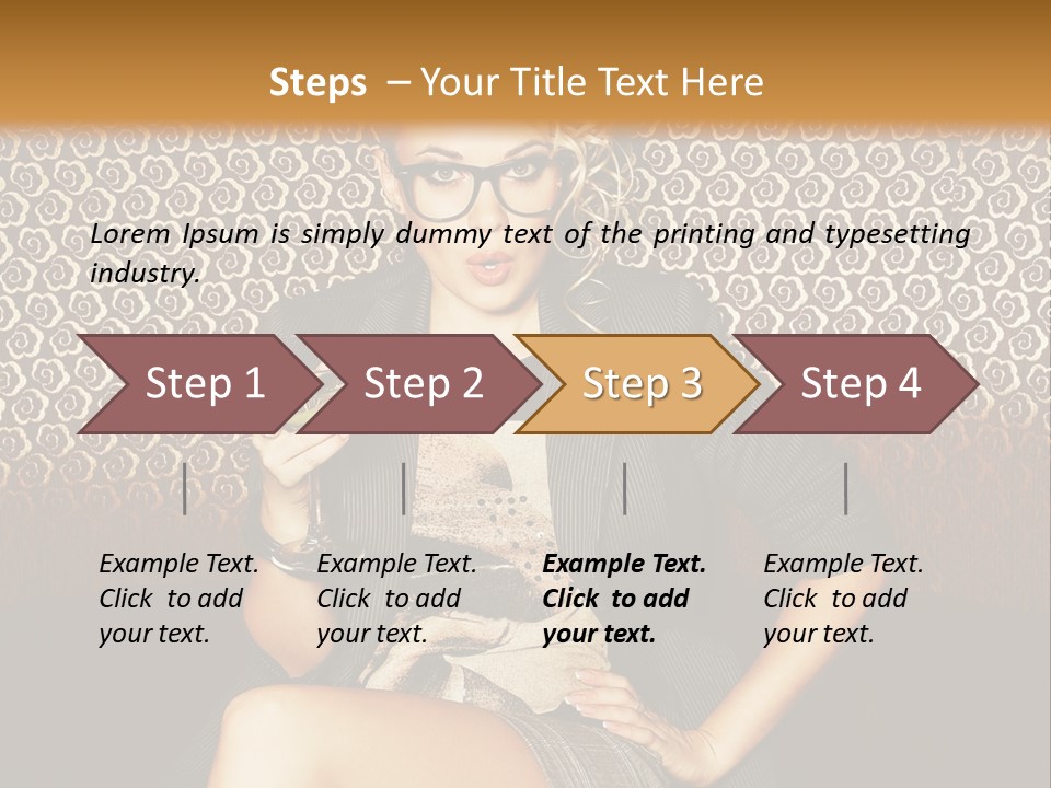 Ocean Horizon Beauty PowerPoint Template