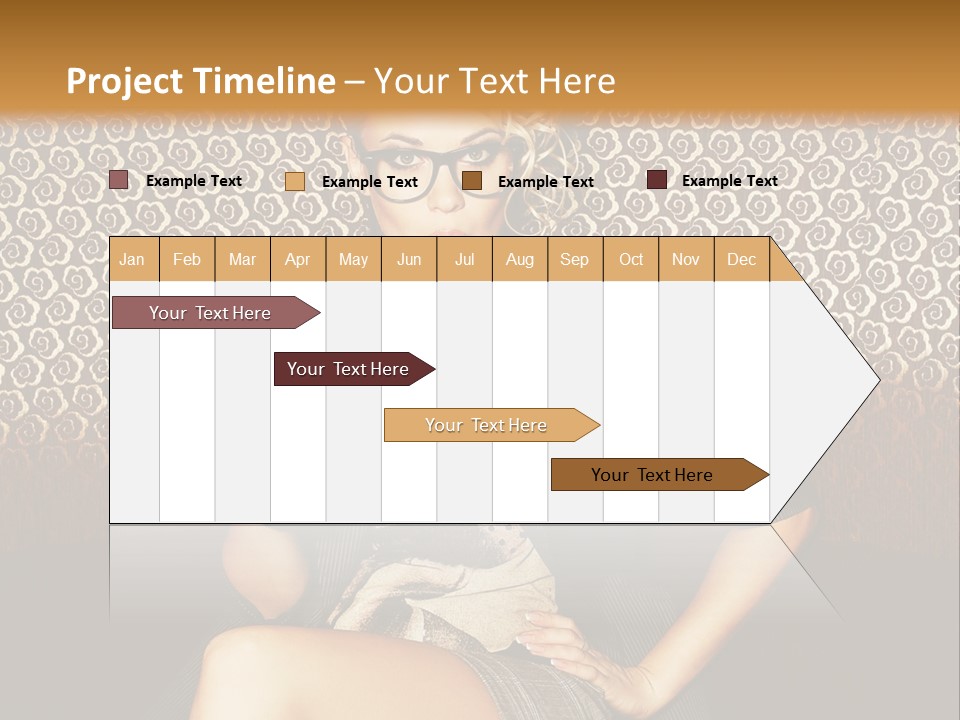Ocean Horizon Beauty PowerPoint Template