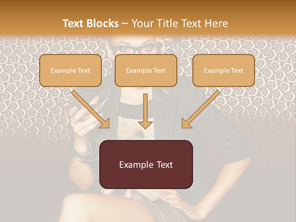 Ocean Horizon Beauty PowerPoint Template