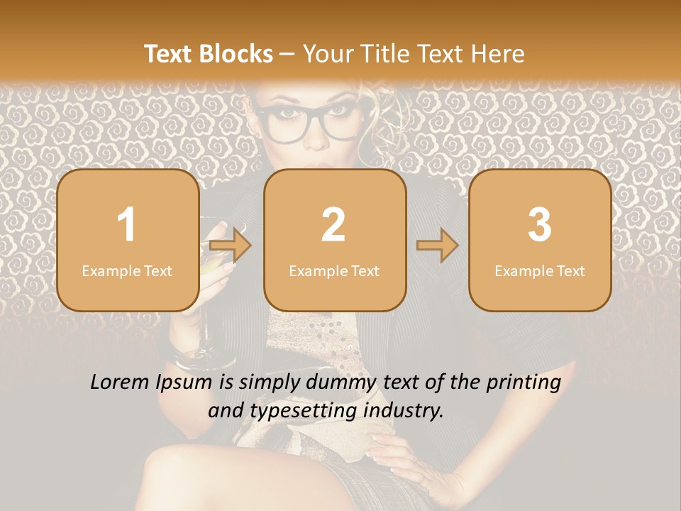 Ocean Horizon Beauty PowerPoint Template