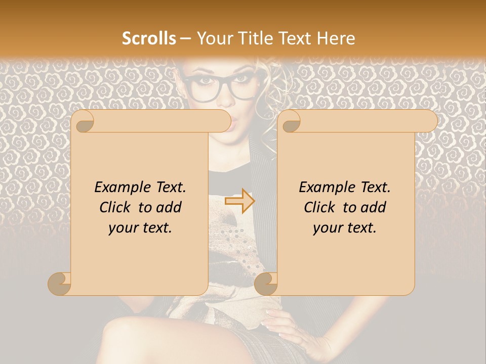 Ocean Horizon Beauty PowerPoint Template