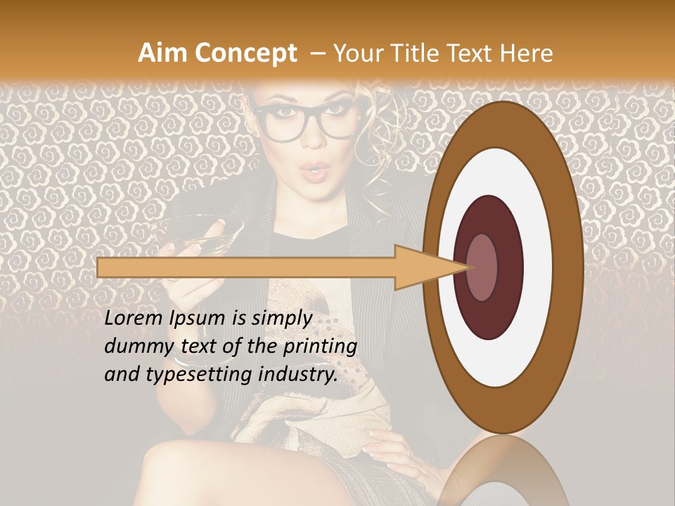 Ocean Horizon Beauty PowerPoint Template