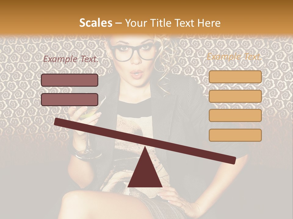 Ocean Horizon Beauty PowerPoint Template