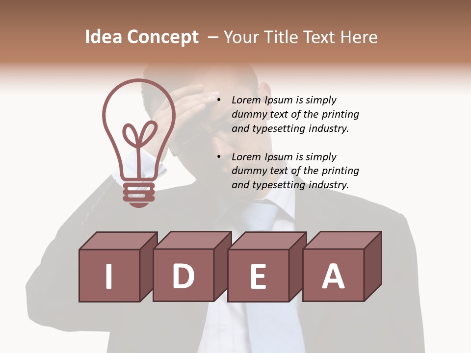 Beautiful Sea Scenic PowerPoint Template