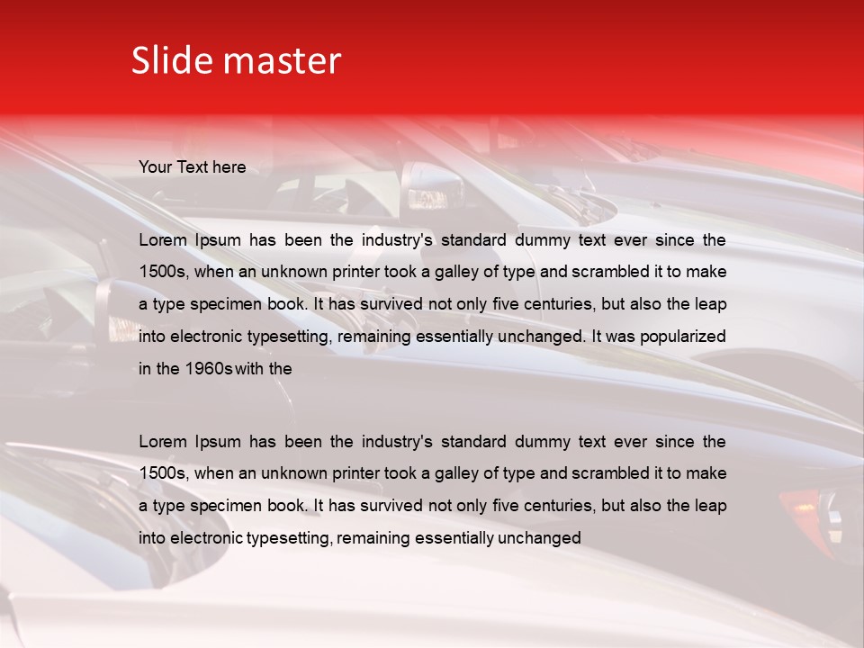 Water Cloud Seascape PowerPoint Template