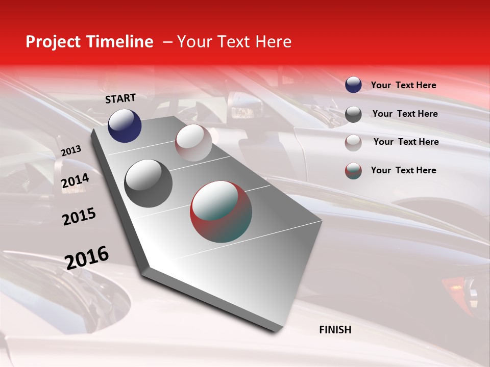 Water Cloud Seascape PowerPoint Template