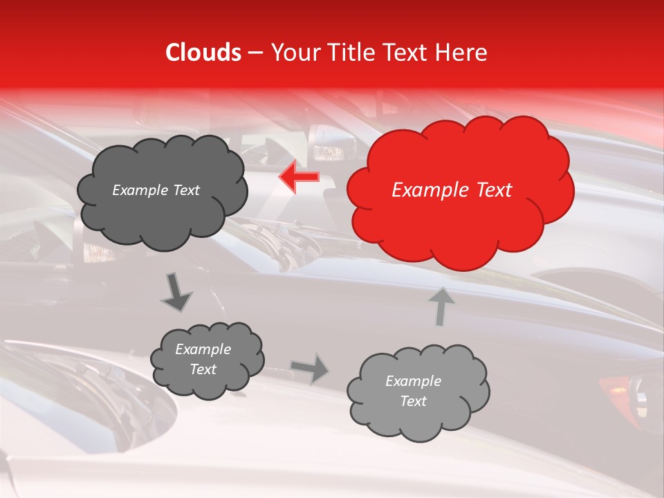 Water Cloud Seascape PowerPoint Template