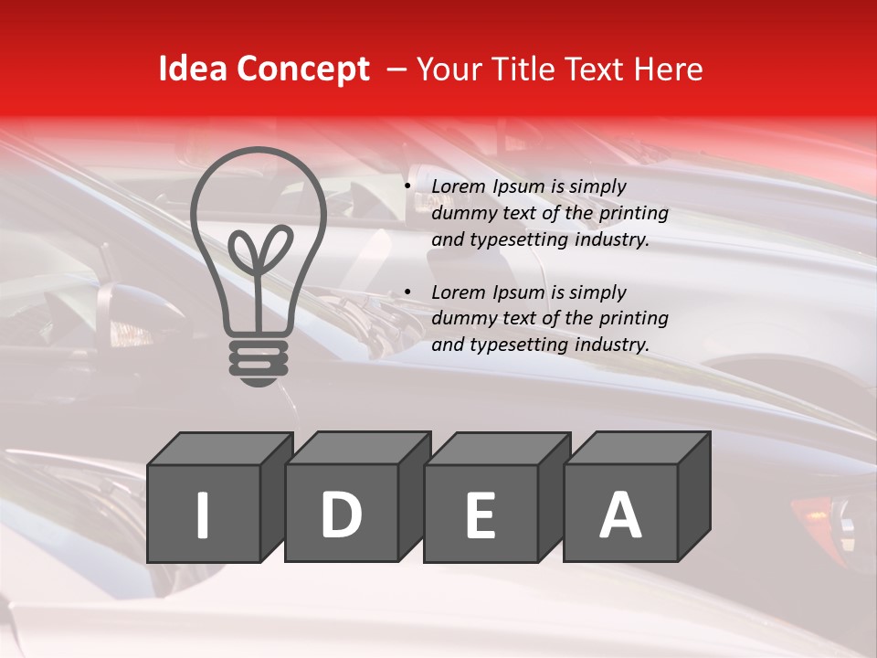 Water Cloud Seascape PowerPoint Template