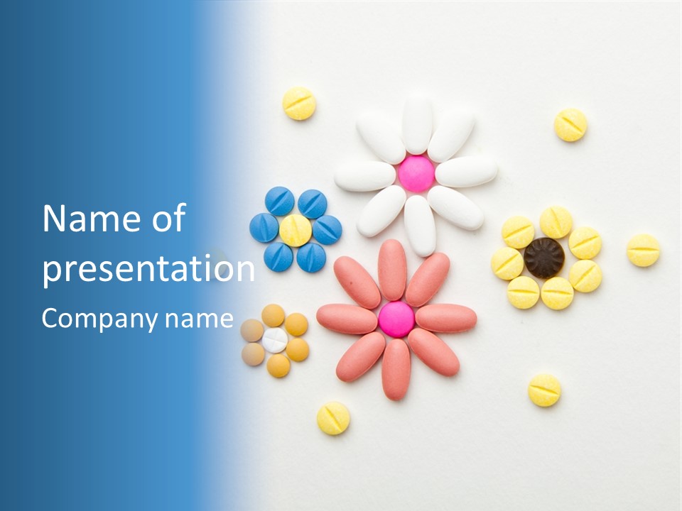 Remedy Color Antibiotic PowerPoint Template