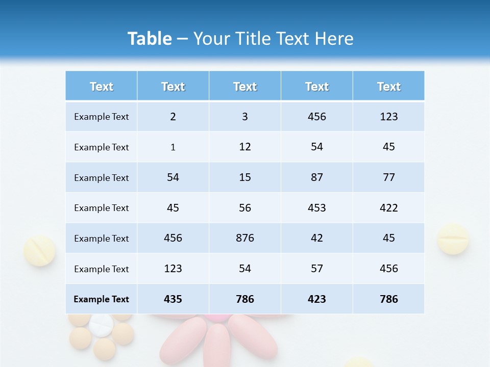 Remedy Color Antibiotic PowerPoint Template