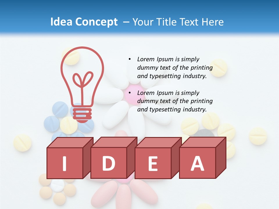 Remedy Color Antibiotic PowerPoint Template