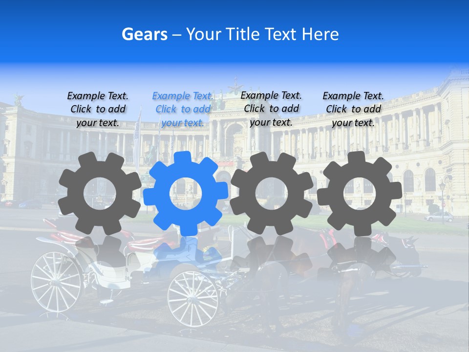 Travel Harnessed Team Blue PowerPoint Template