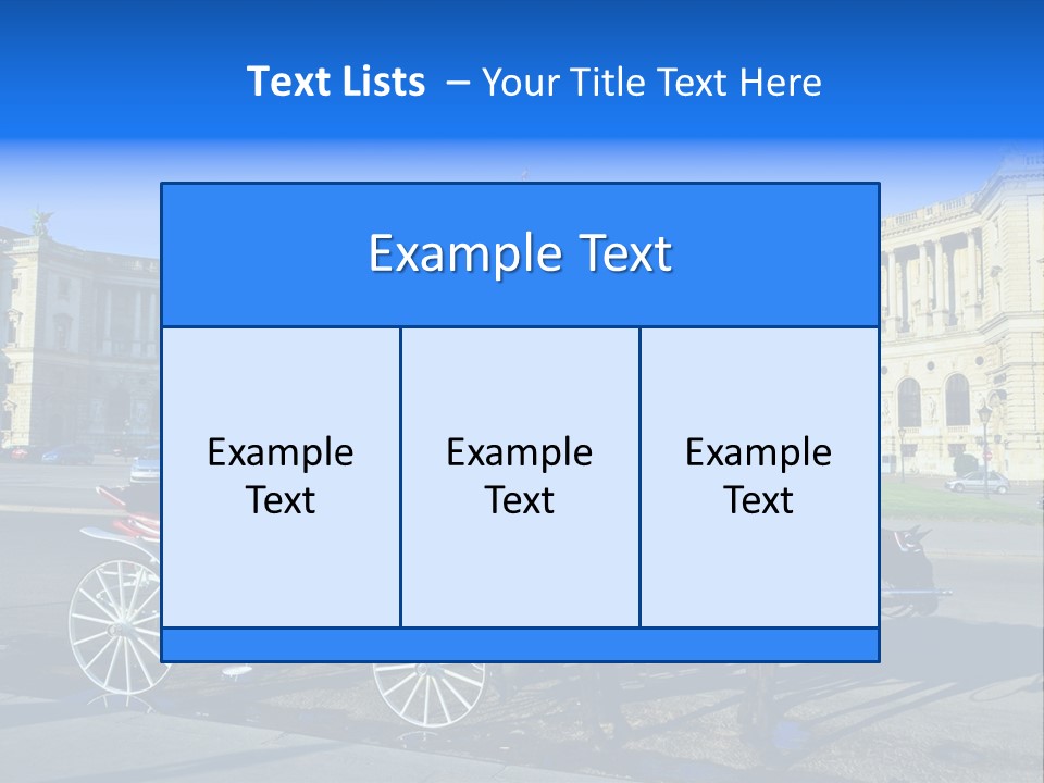 Travel Harnessed Team Blue PowerPoint Template