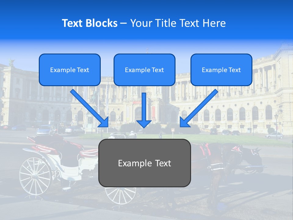 Travel Harnessed Team Blue PowerPoint Template